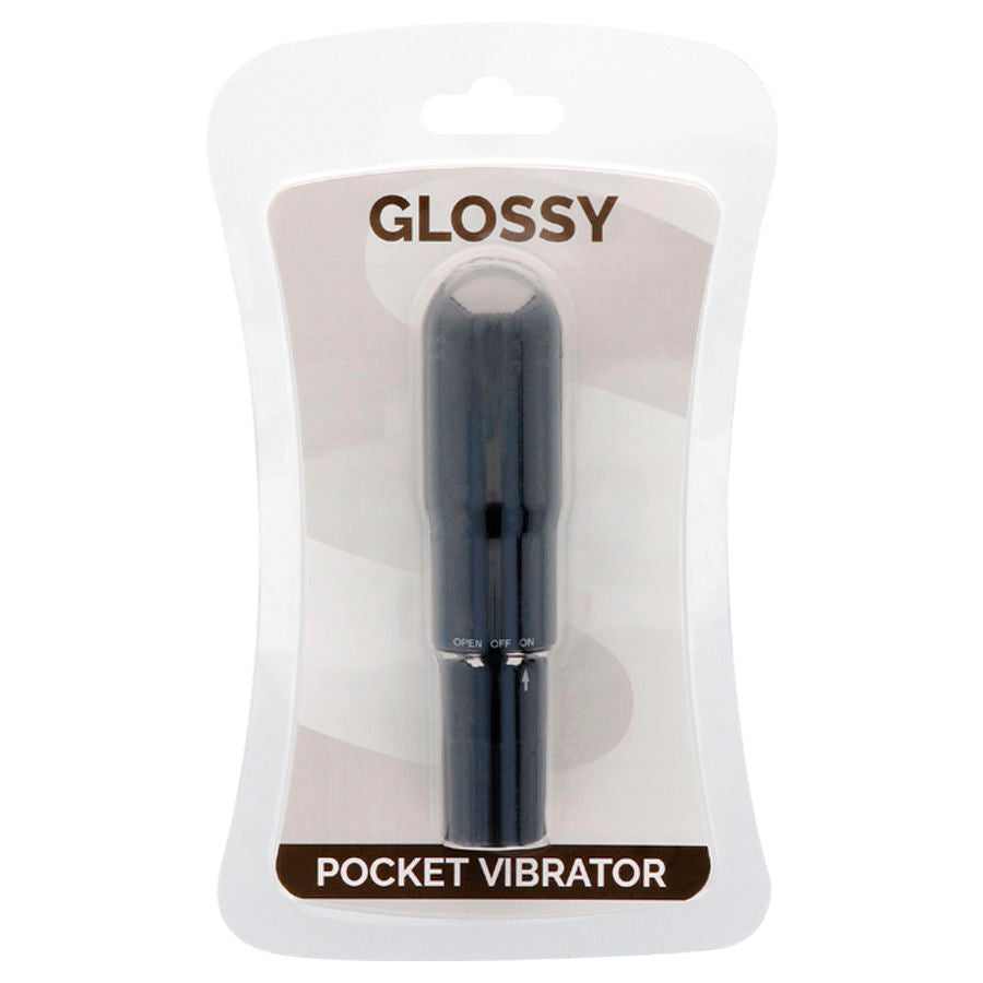 Glossy Tascabile - Mini massaggiatore, colore nero - dettaglio