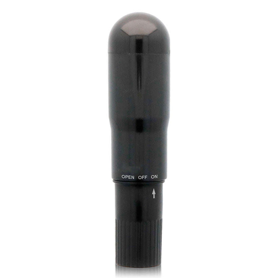 Glossy Tascabile - Mini massaggiatore, colore nero - vista laterale