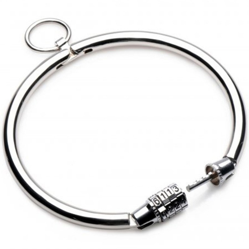 Metal Hard Metallo Collana Chiusura Combinata 10 5 CM - Accessorio intimo