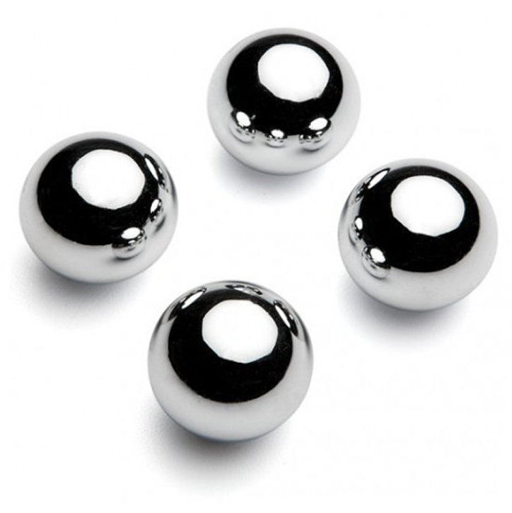 Metal Hard 2 Sfere Magnetiche 10 MM - Palline Kegel - vista laterale