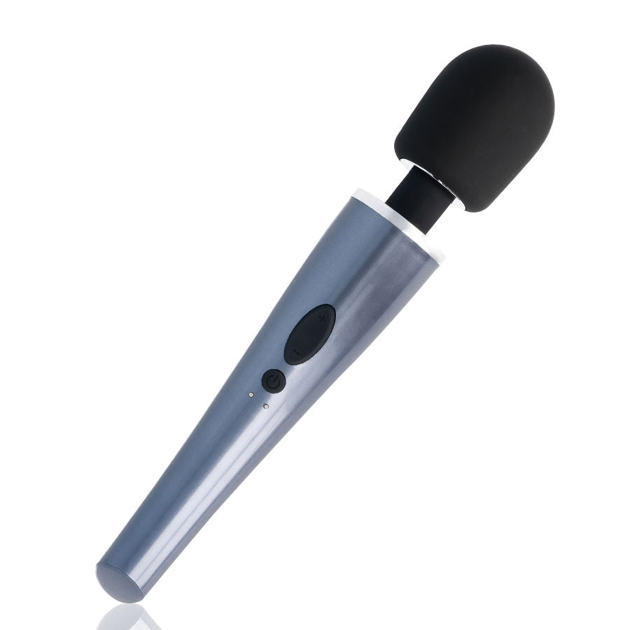 Black&Silver Bacchetta - Massaggiatore wand - vista laterale