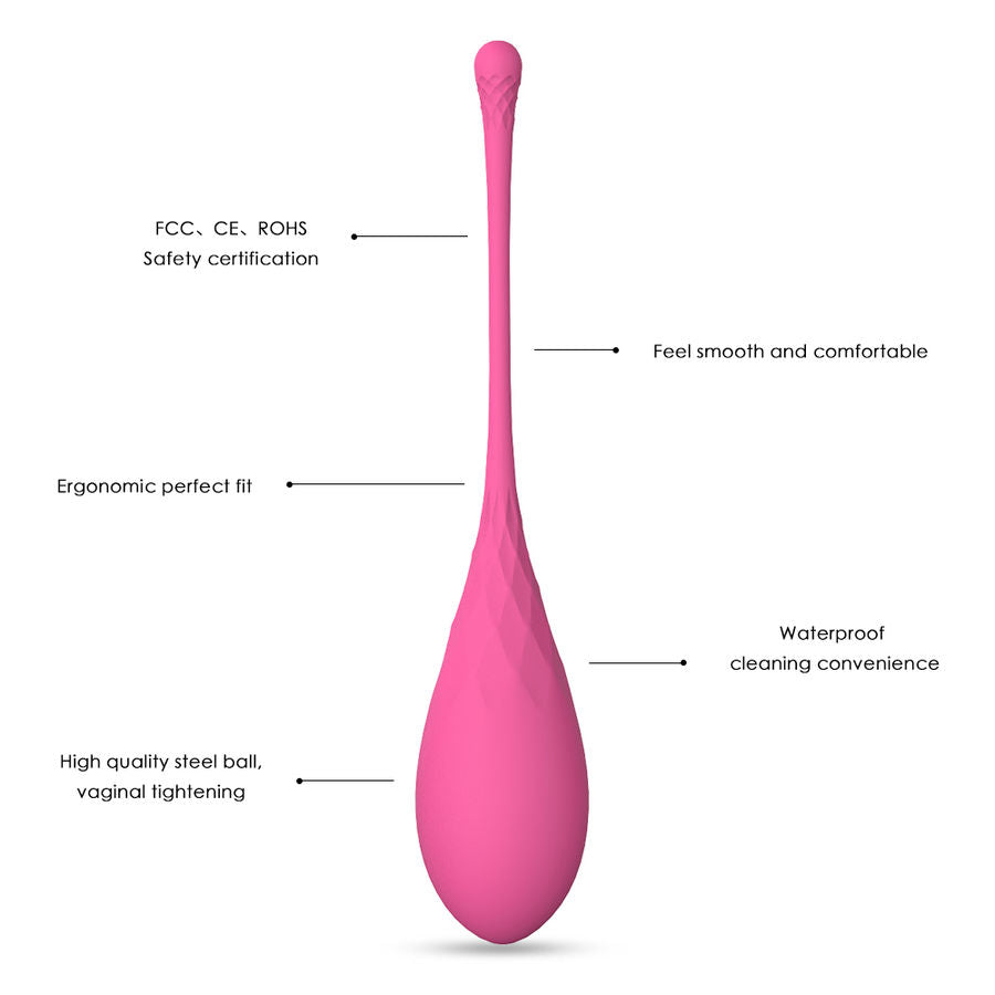 Leslie Allenamento Muscoli Pelvici Kegel Fit 6 - Palline Kegel - nella confezione