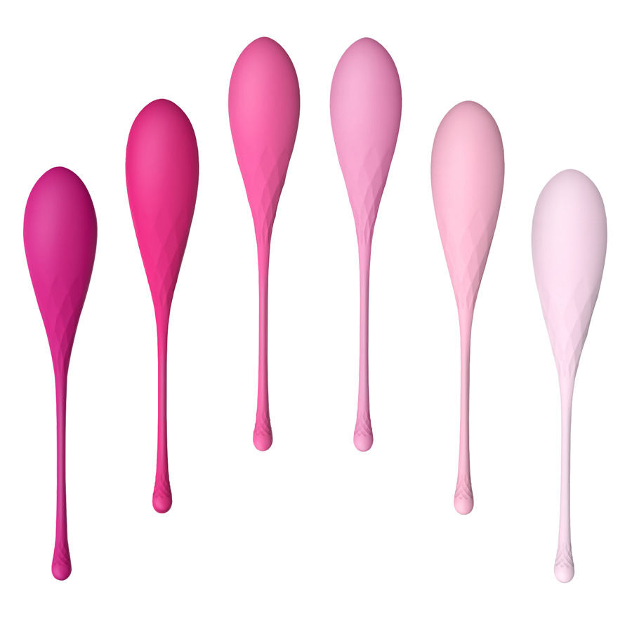 Leslie Allenamento Muscoli Pelvici Kegel Fit 6 - Palline Kegel - retro