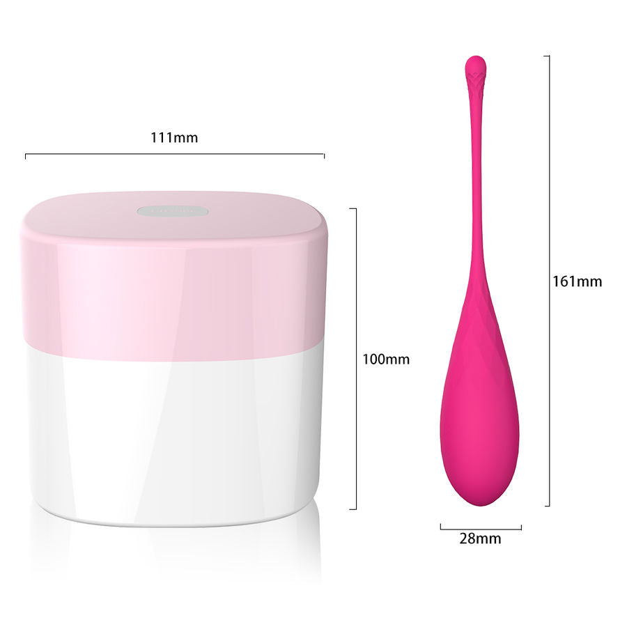 Leslie Allenamento Muscoli Pelvici Kegel Fit 6 - Palline Kegel - vista laterale