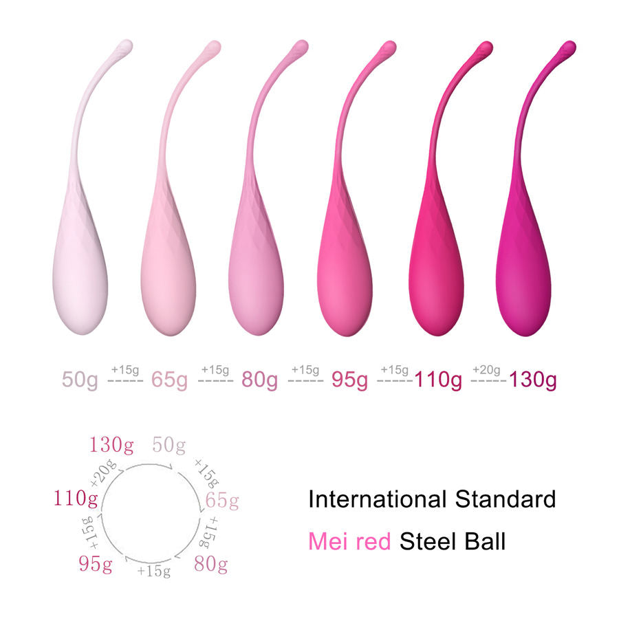 Leslie Allenamento Muscoli Pelvici Kegel Fit 6 - Palline Kegel - dettaglio