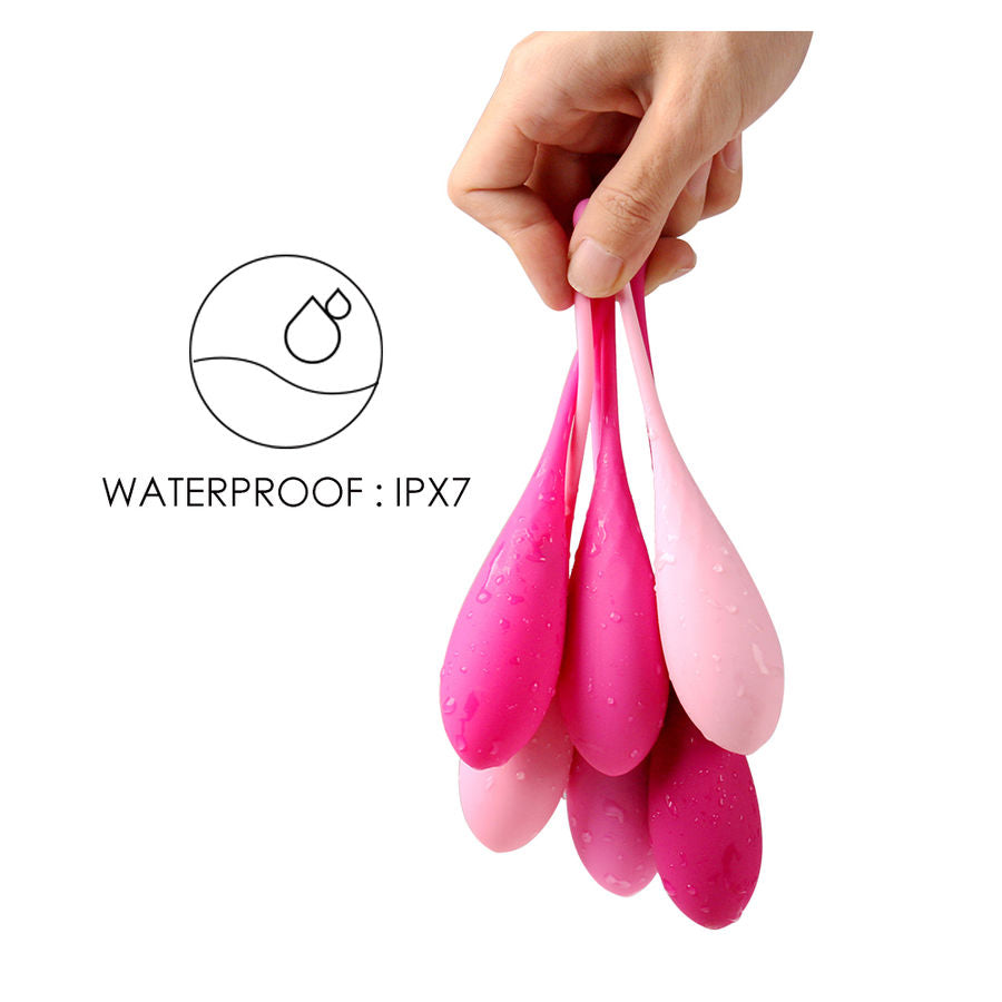 Leslie Allenamento Muscoli Pelvici Kegel Fit 6 - Palline Kegel - nella confezione
