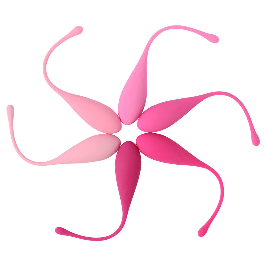 Leslie Allenamento Muscoli Pelvici Kegel Fit 6 - Palline Kegel - vista laterale