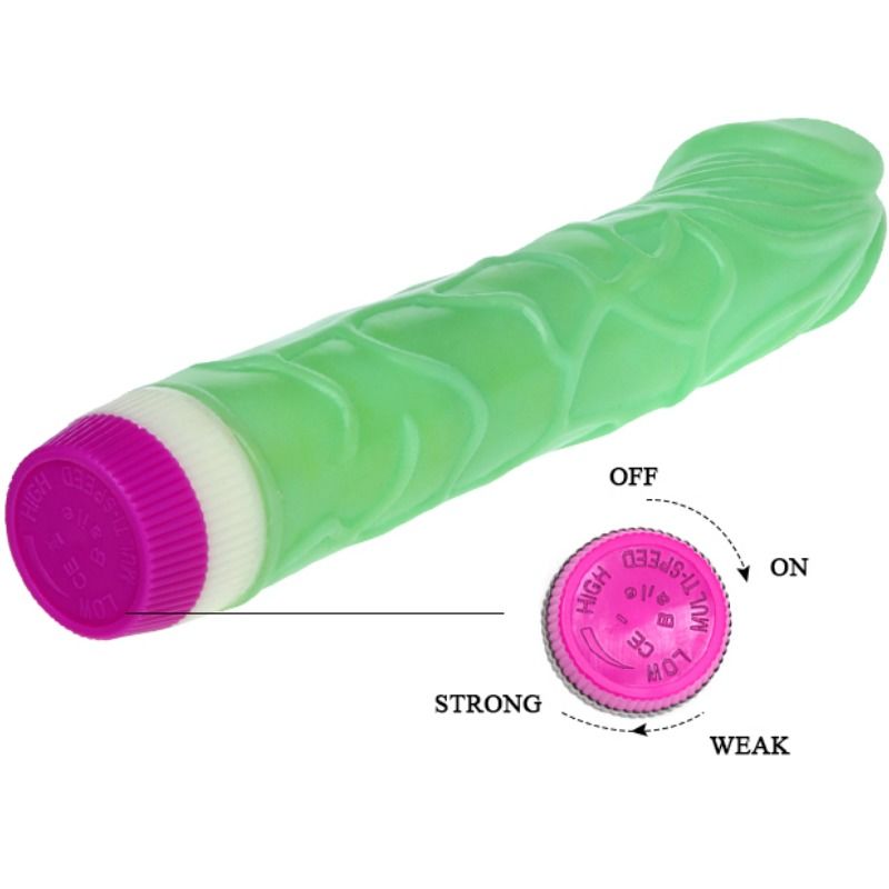 Baile 23 CM - Accessorio intimo, colore verde - nella confezione