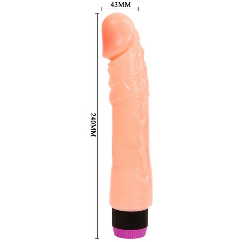 Baile Flessibile Naturale 24 CM - Accessorio intimo - in mano per le dimensioni