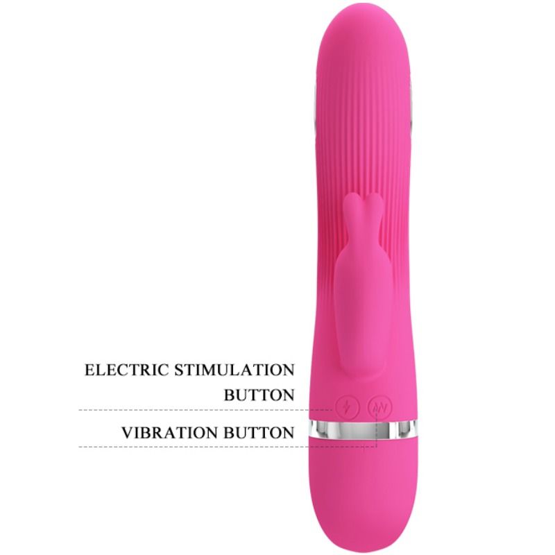 Pretty Love Flirtation - Massaggiatore doppio - in mano per le dimensioni