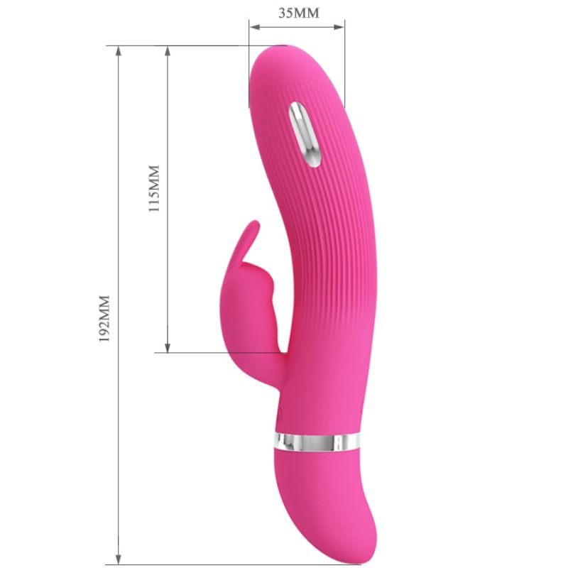 Pretty Love Flirtation - Massaggiatore doppio - retro