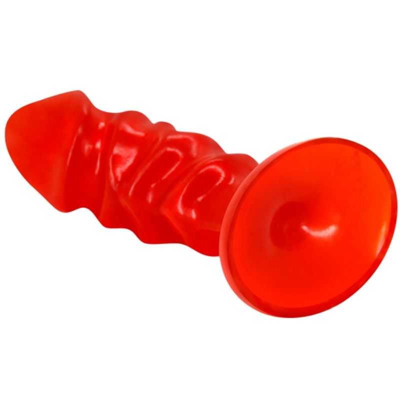 Baile Plug Unisex - Accessorio intimo, colore rossa - in mano per le dimensioni
