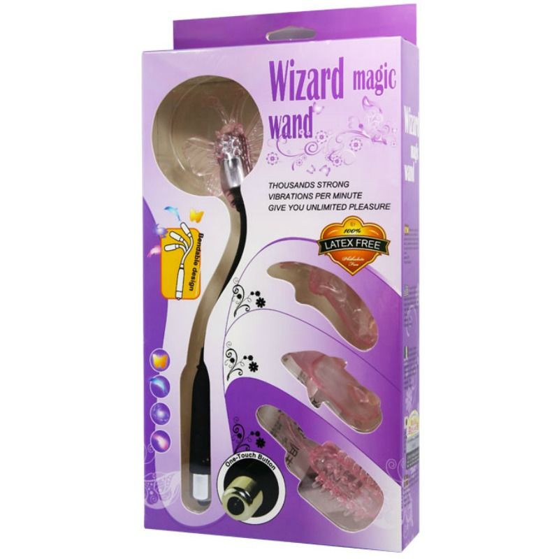 Baile Bacchetta Magica Wizard - Accessorio intimo - in mano per le dimensioni
