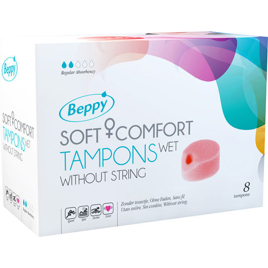 Beppy Soft Comfort Tamponi Bagnati 8 - Accessorio intimo