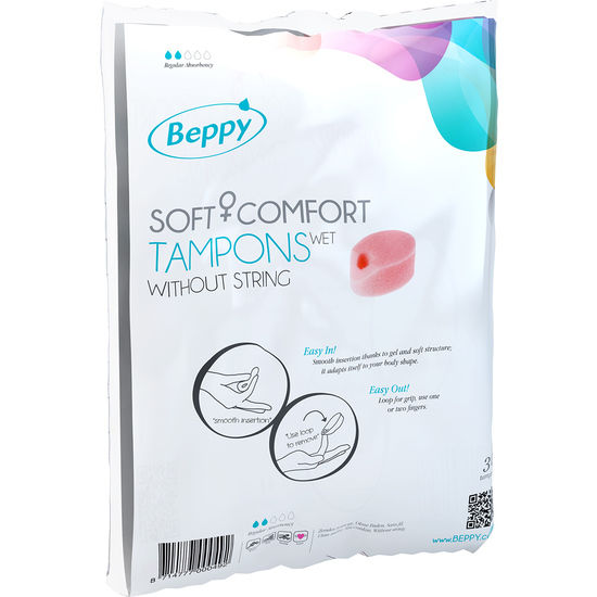 Beppy Soft Comfort Tamponi Bagnati 30 - Accessorio intimo