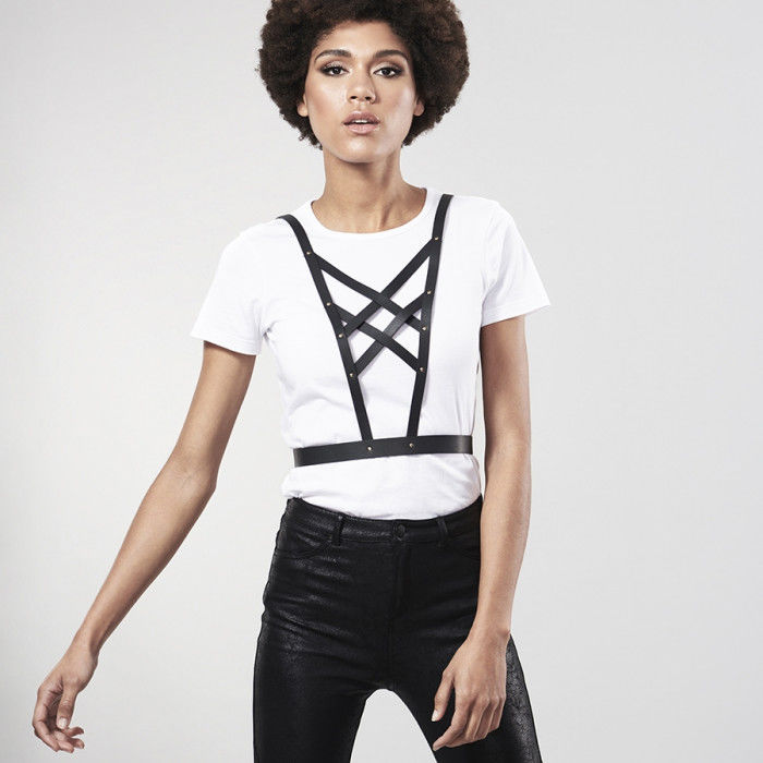 Bijoux Indiscrets Imbracatura Crossover Maze - Lingerie - dettaglio