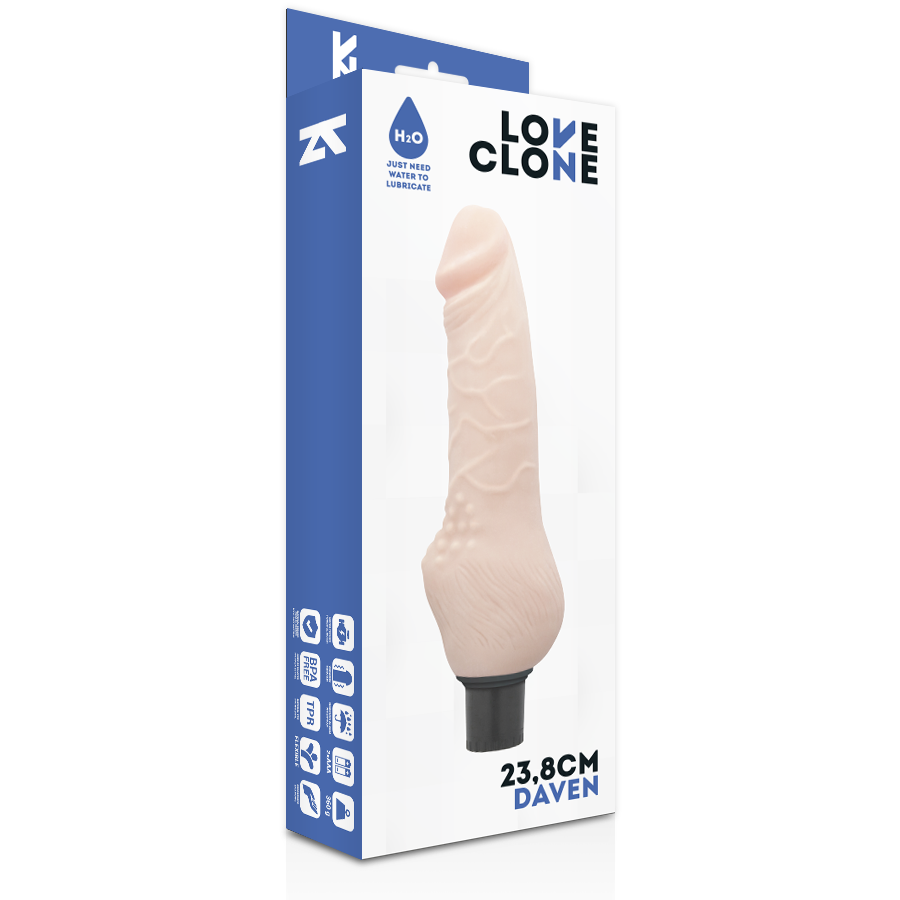 Loveclone Daven Autolubrificazione - Accessorio intimo - nella confezione