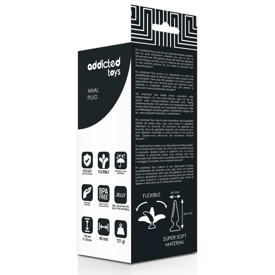 Addicted Toys Plug 14.5 CM - Accessorio intimo - nella confezione