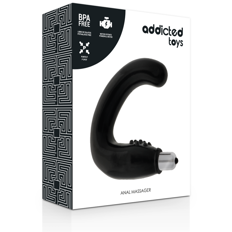 Addicted Toys Anale - Dispositivo per uomo, colore anale nero - dettaglio