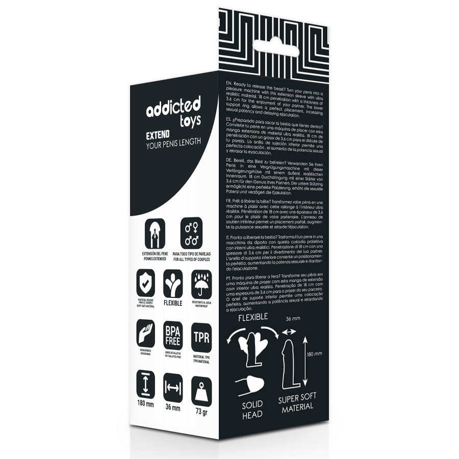 Addicted Toys Estendono - Accessorio intimo - nella confezione