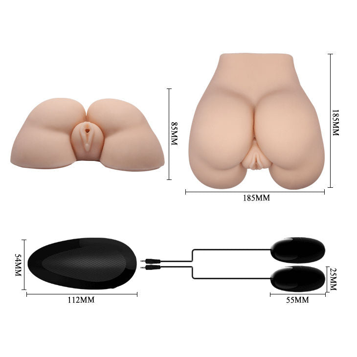 Crazy Bull Realistici - Dispositivo per uomo - vista laterale
