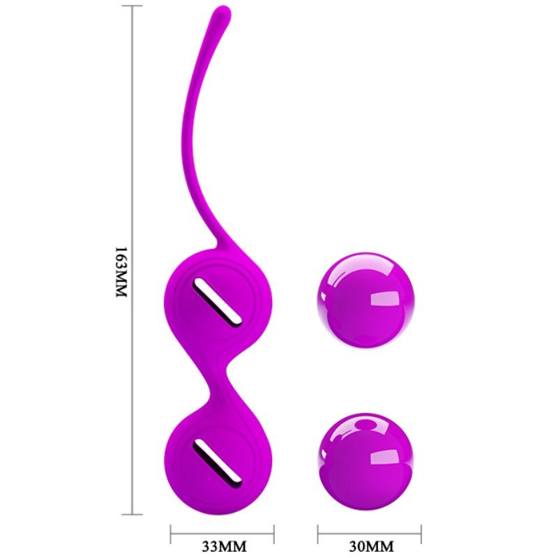 Pretty Love Sfere Kegel Stringi I - Palline Kegel - nella confezione
