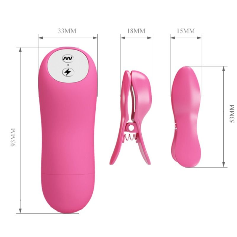 Baile Pizze Romantiche - Accessorio intimo - nella confezione