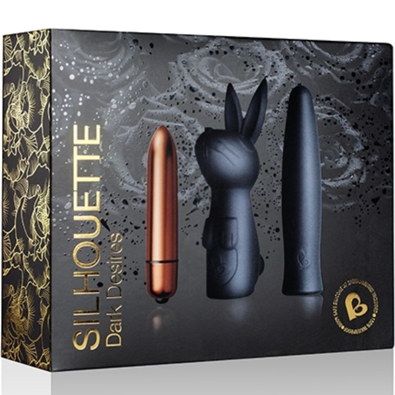 Rocks-Off Kit Dark Desire Silhouette Dark Desire - Kit per la coppia - vista laterale
