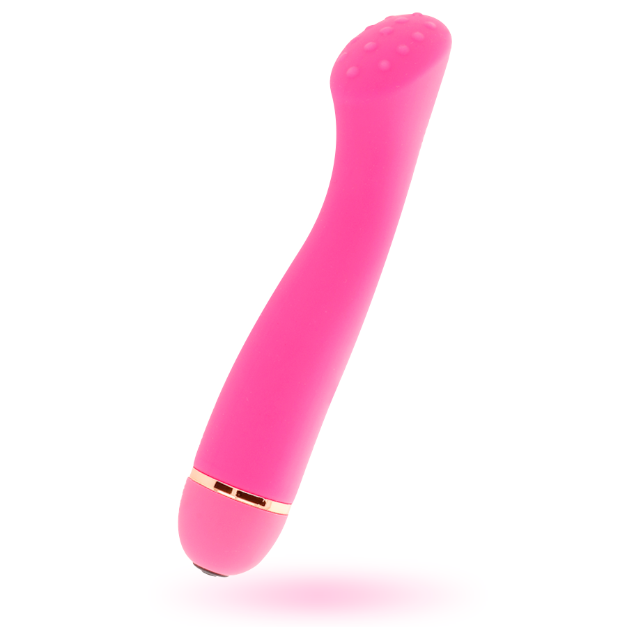 Intense Lilo 20 Velocit - Massaggiatore rotante, colore rosa - vista laterale
