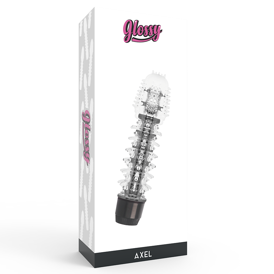 Glossy Axel - Accessorio intimo, colore nero - nella confezione