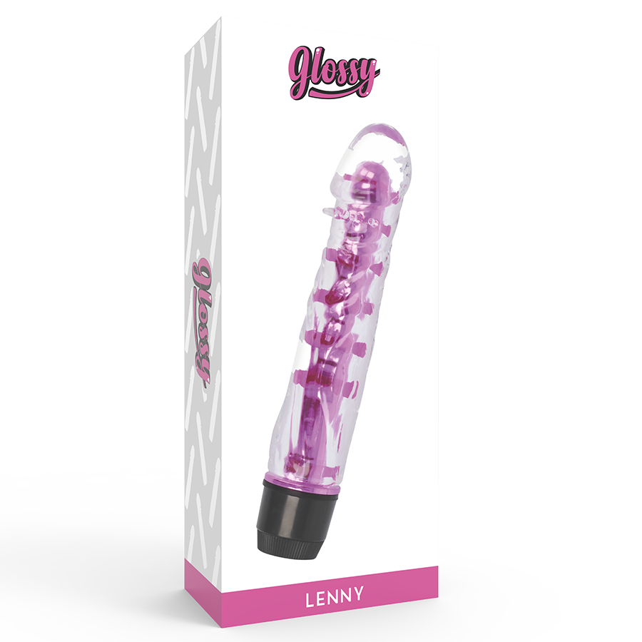 Glossy Lenny - Accessorio intimo, colore rosa - nella confezione