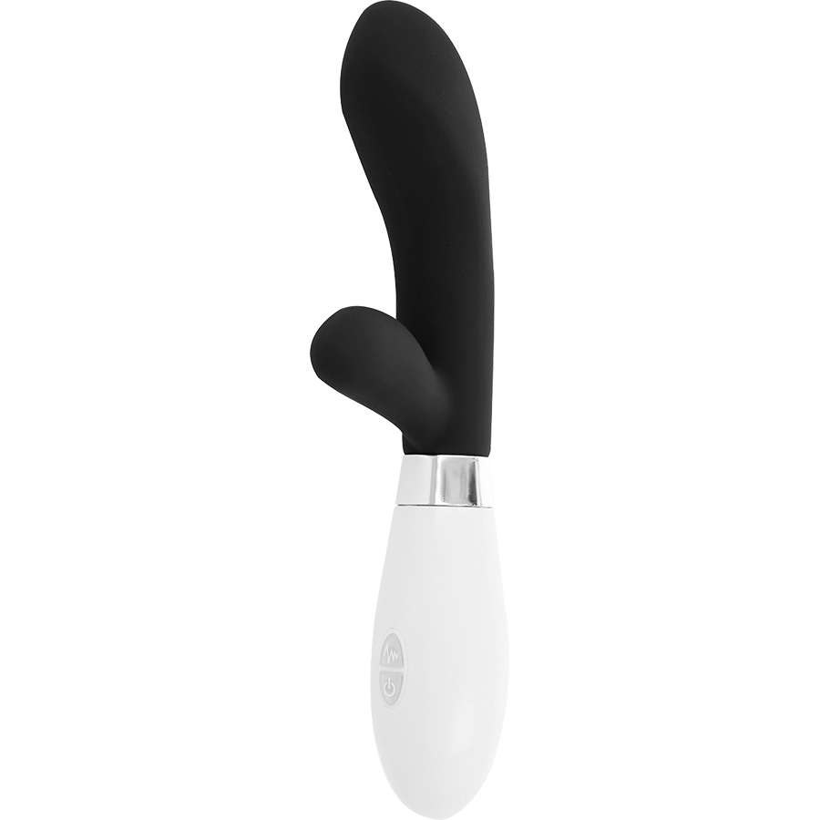 Glossy Jackson - Massaggiatore doppio, colore nero - nella confezione