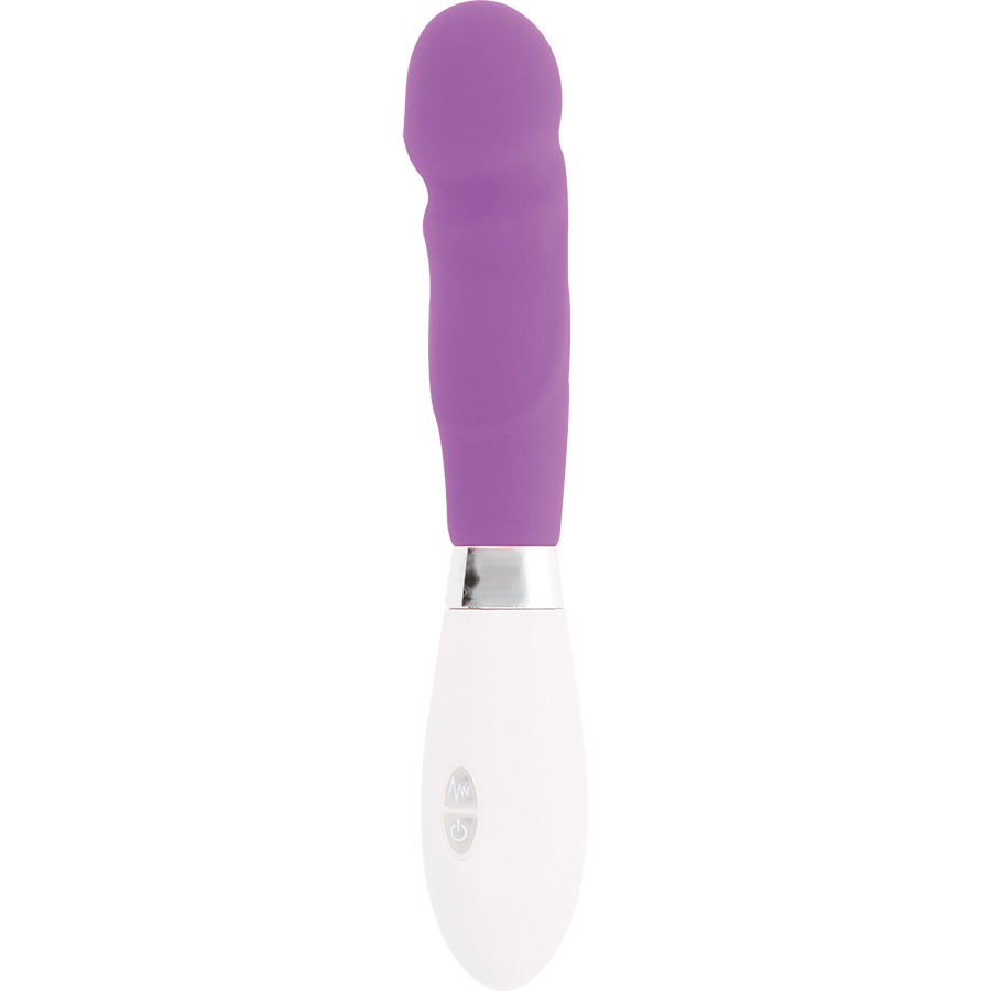 Glossy Paul - Massaggiatore curvo, colore vibrator viola - dettaglio
