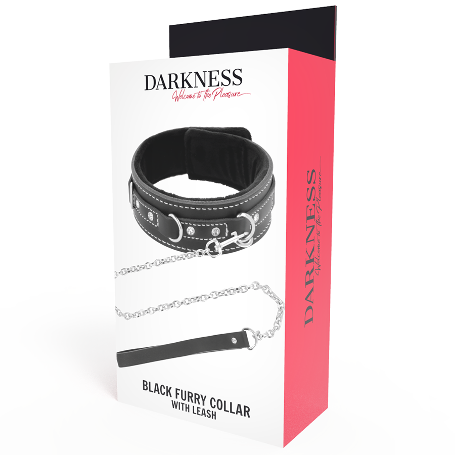 Darkness Collana - Accessorio intimo, colore standard - in mano per le dimensioni