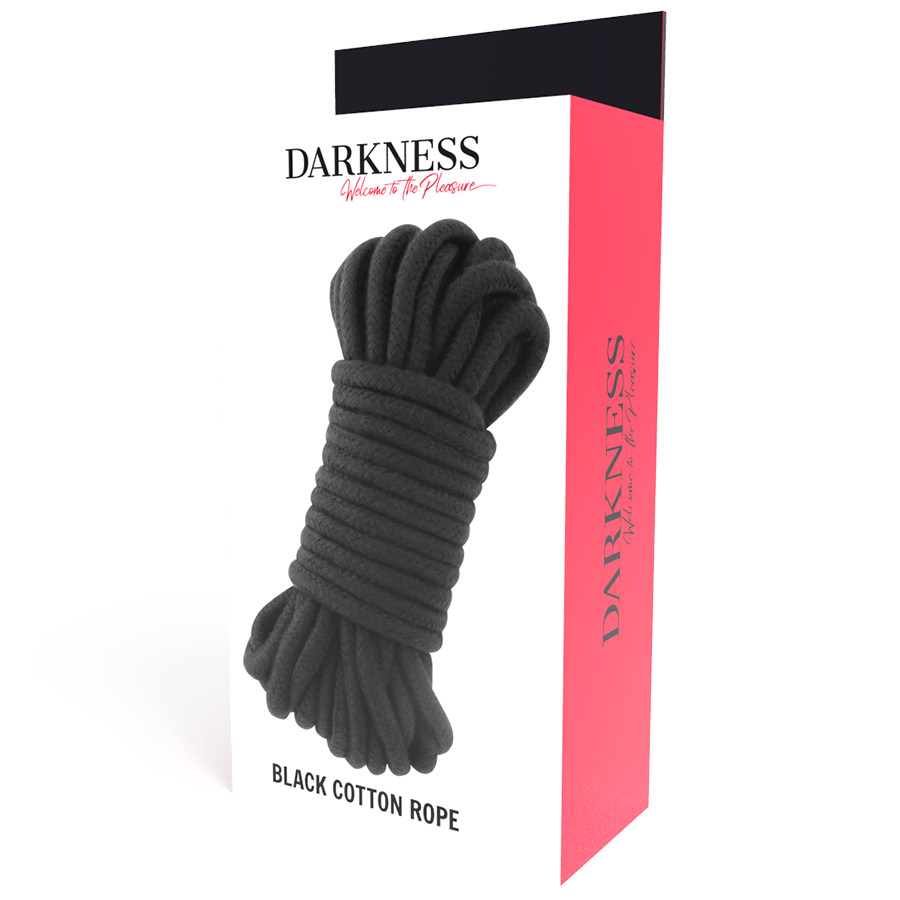 Darkness Corda Giapponese 5 - Accessorio intimo, colore nera - nella confezione