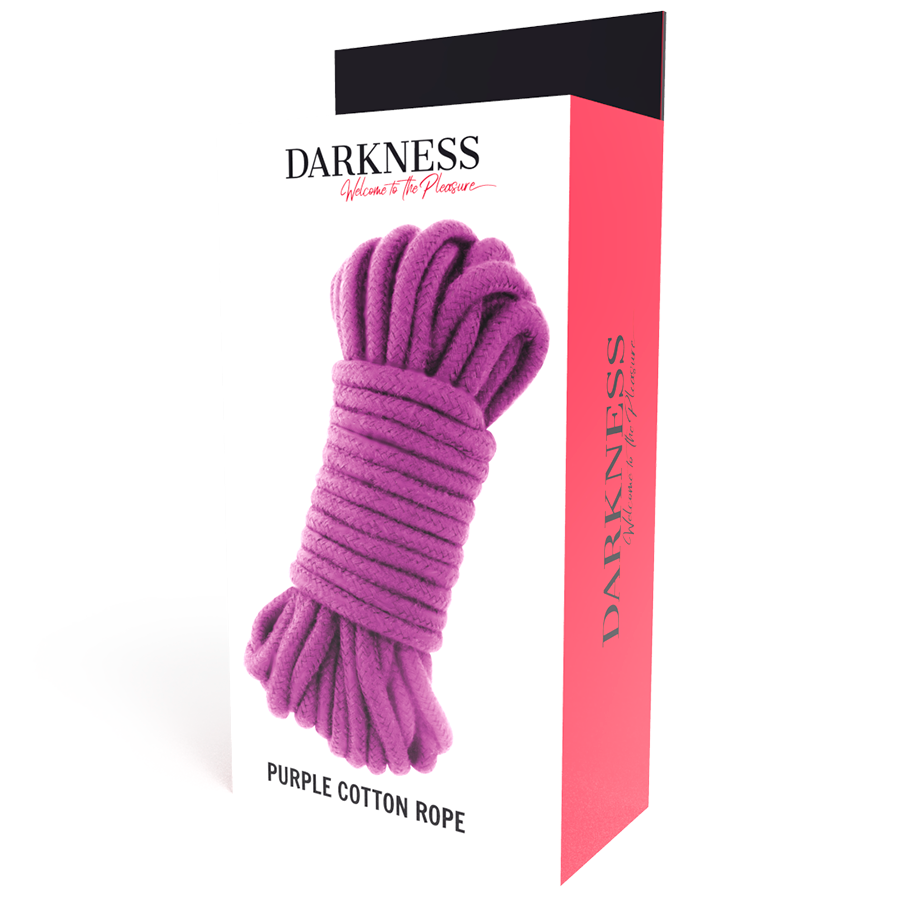 Darkness Corda Giapponese 5 - Accessorio intimo, colore viola - nella confezione