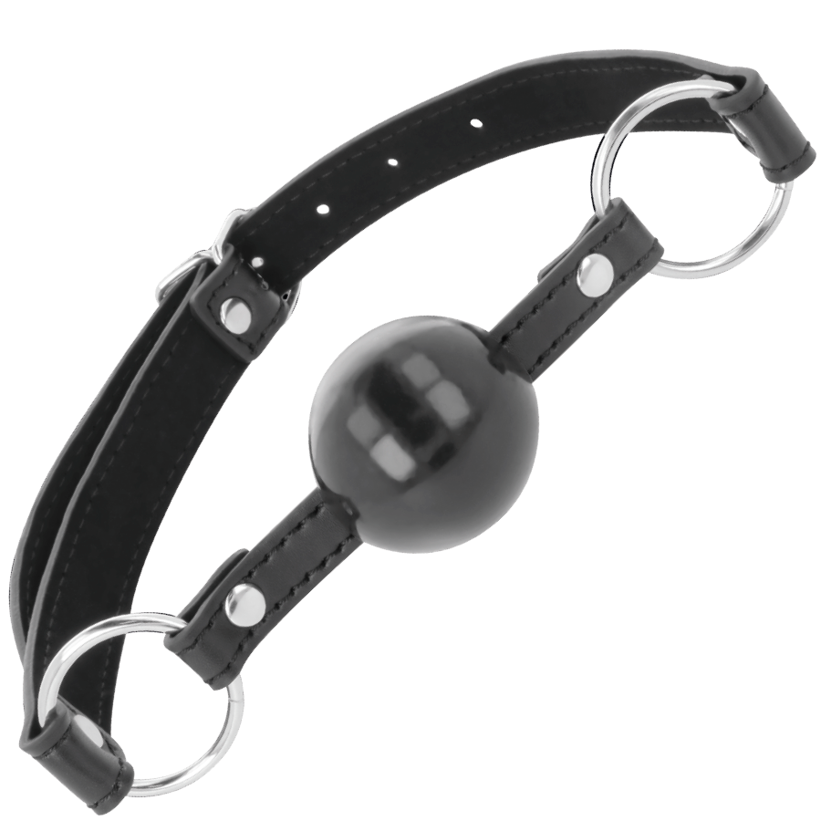 Darkness Ball Gag - Accessorio intimo - vista laterale