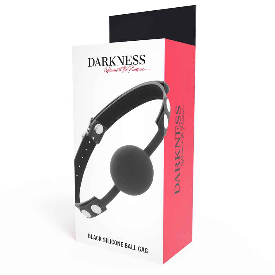 Darkness Bavaglino - Accessorio intimo, colore nero - nella confezione