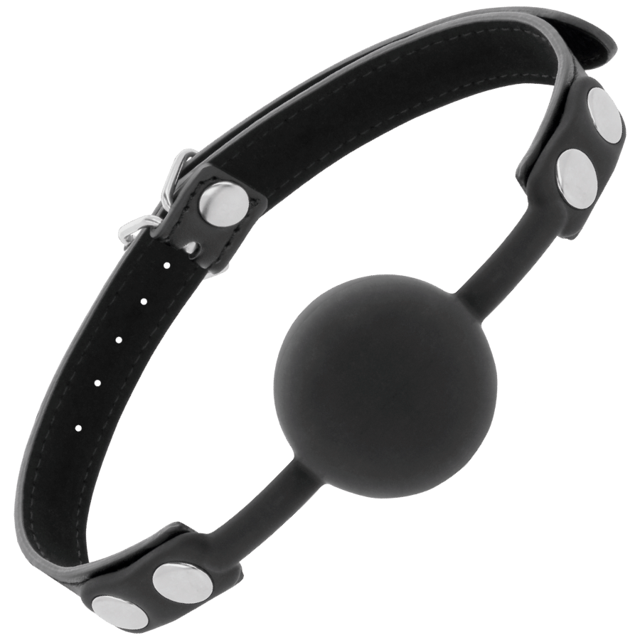 Darkness Bavaglino - Accessorio intimo, colore nero - vista laterale
