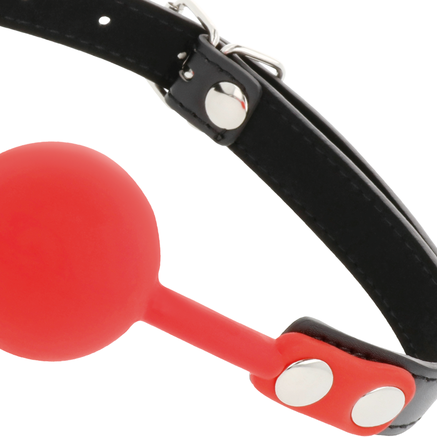 Darkness Bavaglino - Accessorio intimo, colore rosso - dettaglio