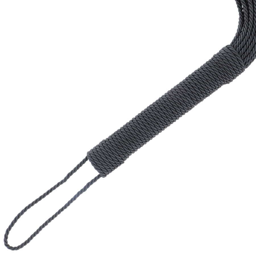 Darkness Frusta Bondage - Accessorio intimo, colore nera 50cm - vista laterale