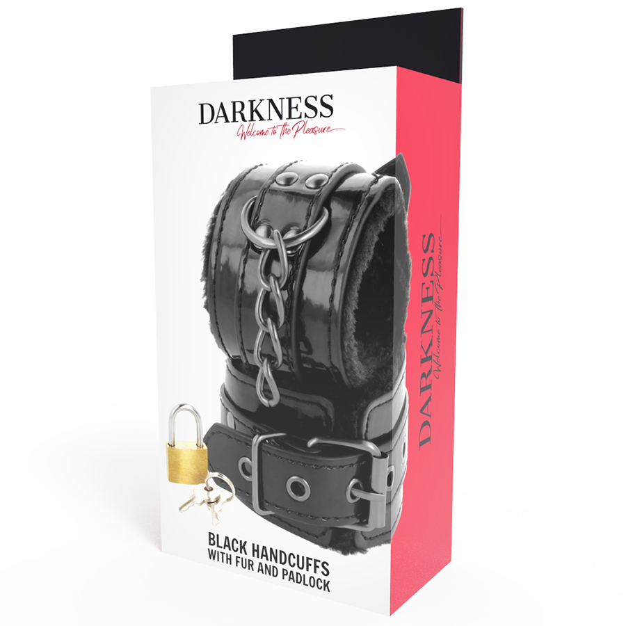 Darkness Manette Nere Regolabili - Accessorio intimo - retro