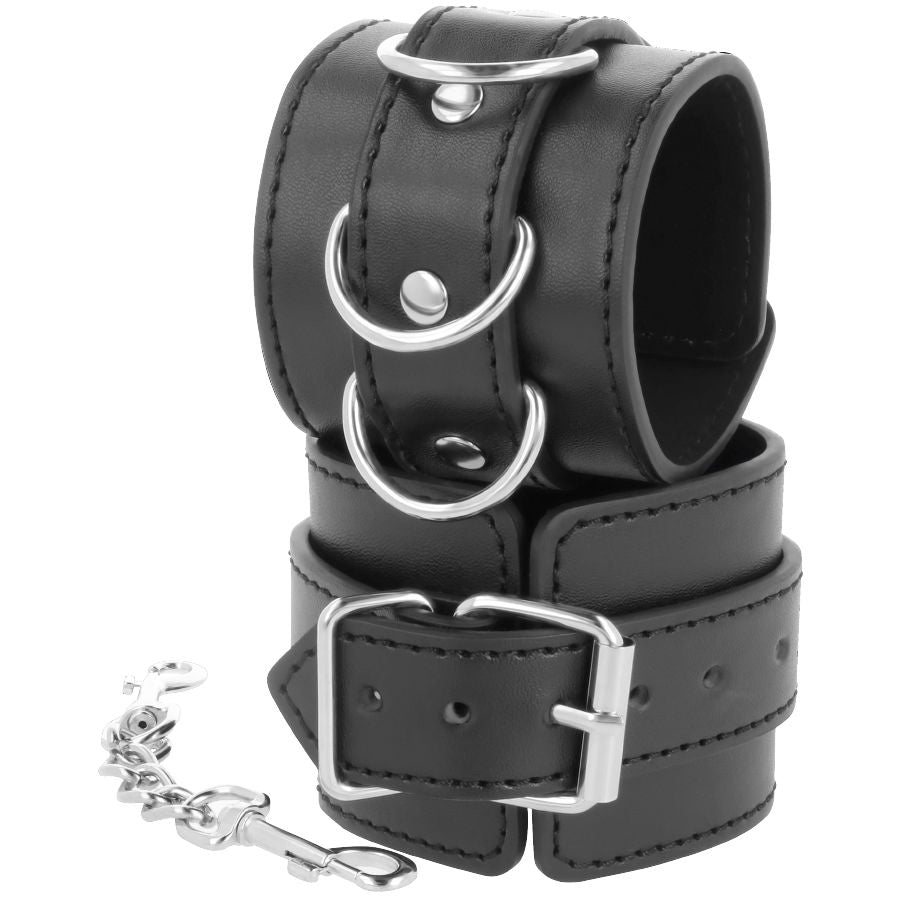 Darkness Manette Nere - Accessorio intimo - vista laterale