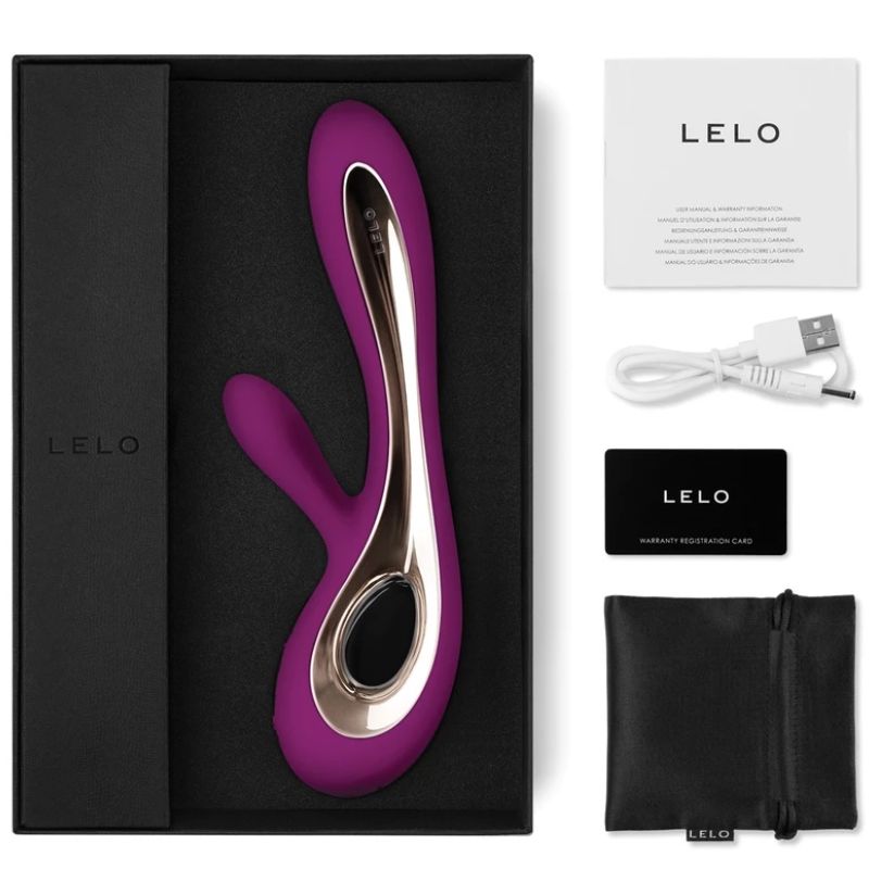 LELO Soraya 2 - Massaggiatore esterno, colore standard - vista laterale