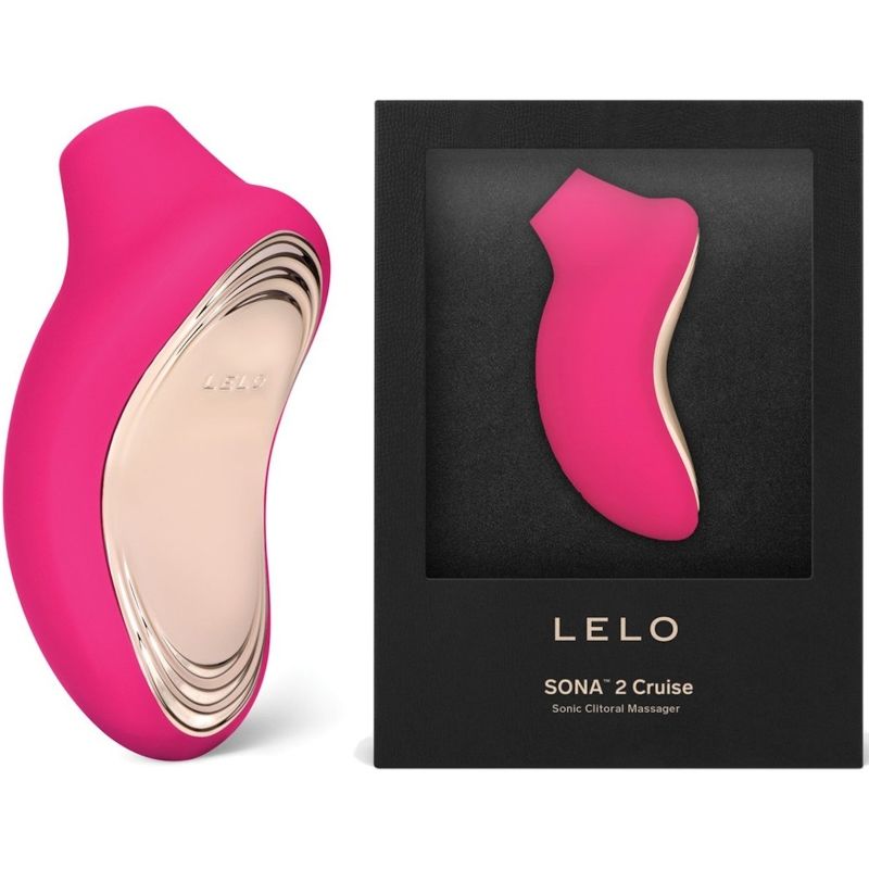 LELO Sona 2 Cruise Cherry - Massaggiatore ad aria pulsata - dettaglio