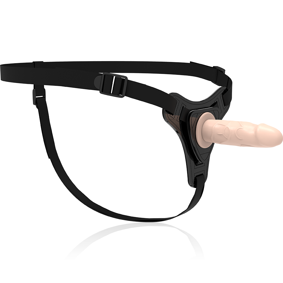 Fetish Submissive Harness Flesh - Accessorio intimo - in mano per le dimensioni