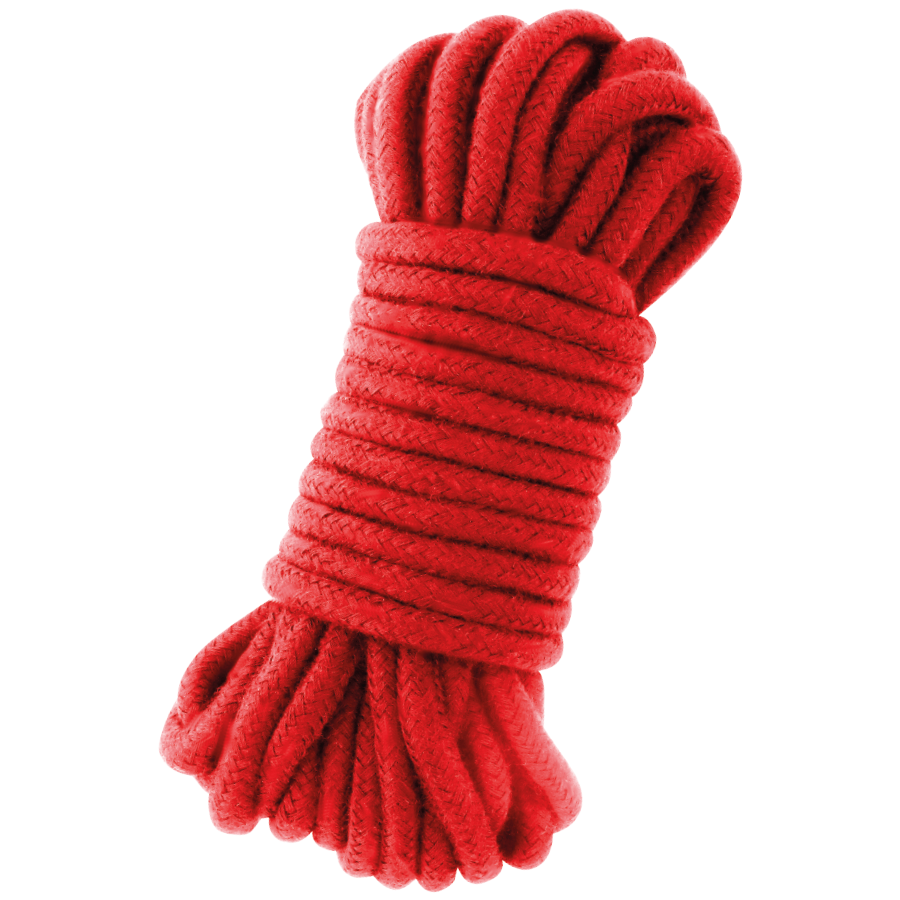 Darkness Corda Giapponese 10 - Accessorio intimo, colore rosso - vista laterale