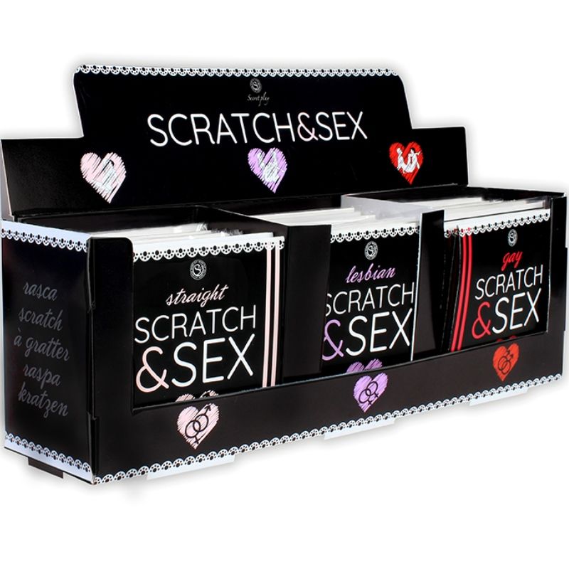 Secretplay Display + Posture Scratch - Gioco per la coppia
