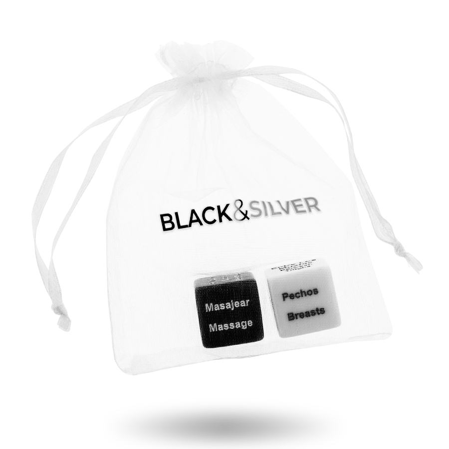 Black&Silver Dadi - Gioco per la coppia - nella confezione