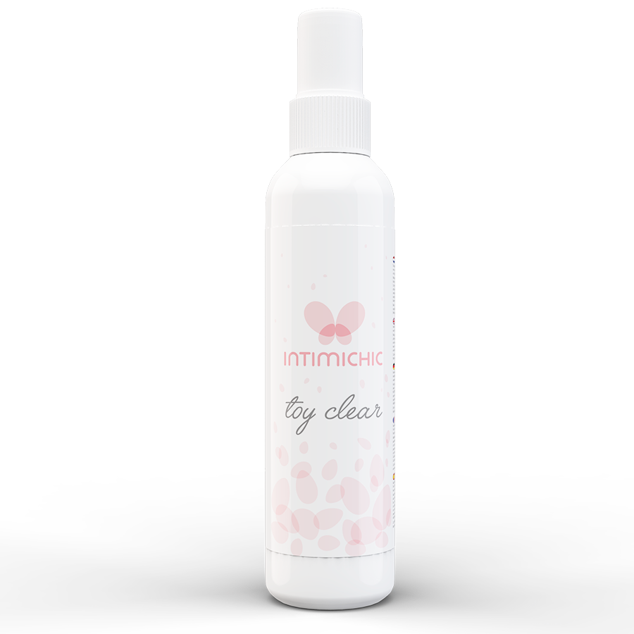 Intimichic 150 150 ml - Detergente per toy intimi, kit da 3 - vista laterale
